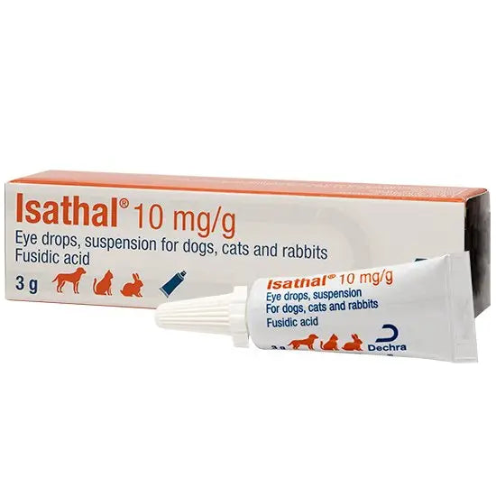 Isathal® Eye Drops Suspension for Dogs, Cats and Rabbits 10mg/g