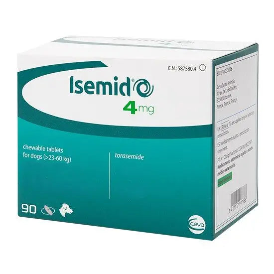 Isemid® Chewable Tablets for Dogs 4mg (23kg-60kg)