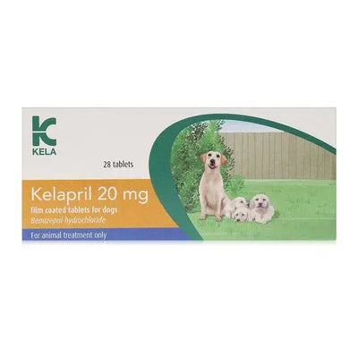 Kelapril Film-Coated Tablets for Dogs 20mg