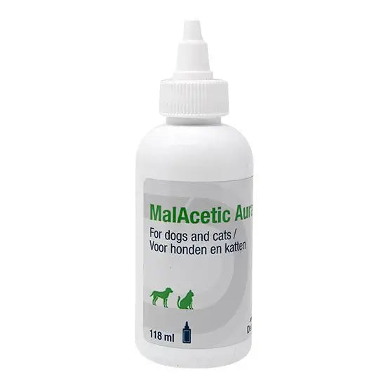 Dechra MalAcetic Aural Apple Ear Cleaner for Dogs and Cats