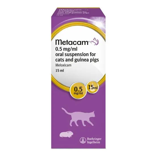 Metacam® Oral Suspension for Cats and Guinea Pigs 0.5mg/ml