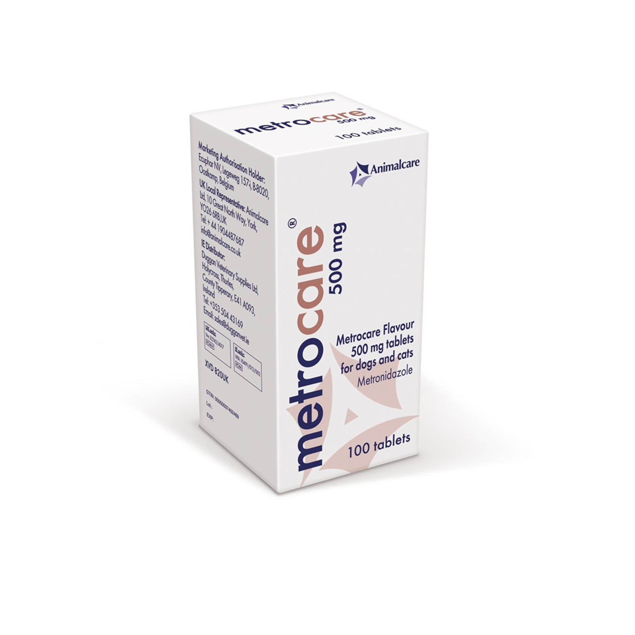 Metrocare Flavour tablet for dogs and cats 500MG