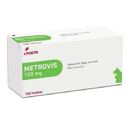 Metrovis Tablets for Dogs and Cats 100mg