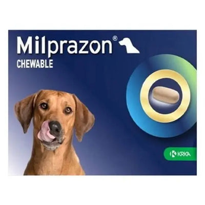 Milprazon® Chewable Film-Coated Tablets for Dogs 12.5mg/125mg (5kg and over)