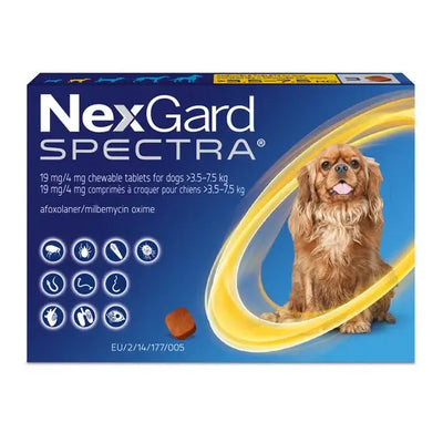 NexGard SPECTRA® Chewable Tablets for Small Dogs (3.5kg-7.5kg)