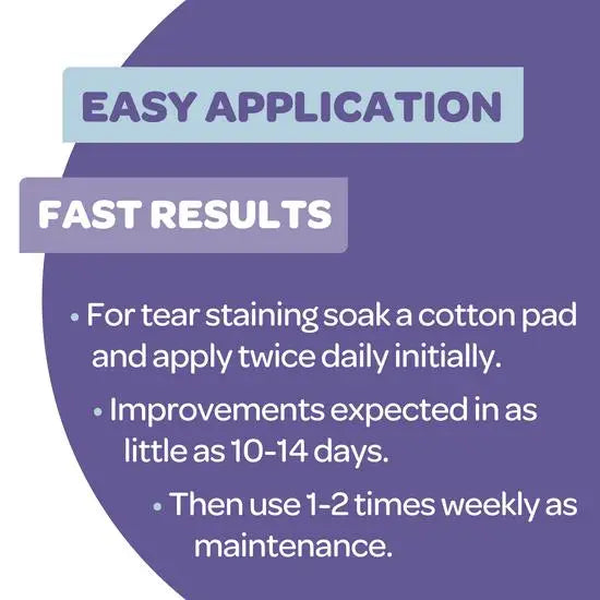 Ocryl® Eye Cleaner and Tear Stain Remover for Dogs, Cats, Horses and Exotics