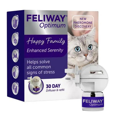 FELIWAY® Optimum Cat Calming Plug-In Diffuser Starter Kit