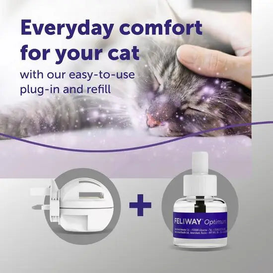 FELIWAY® Optimum Cat Calming Plug-In Diffuser Starter Kit