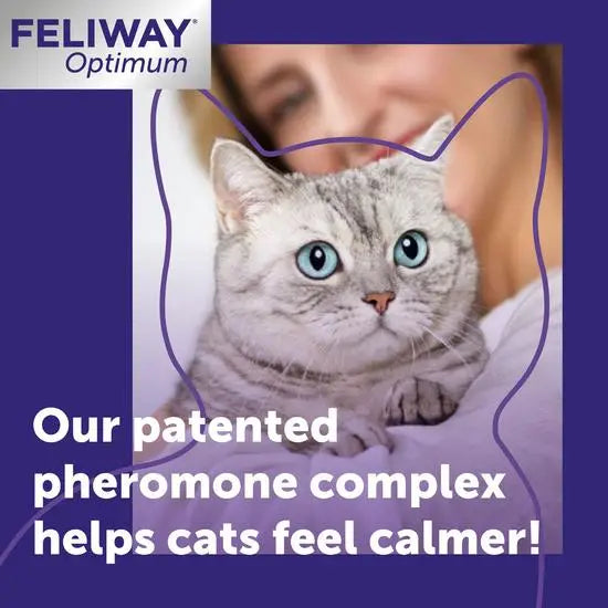 FELIWAY® Optimum Cat Calming Plug-In Diffuser Starter Kit
