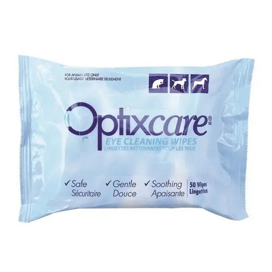 Optixcare® Eye Cleaning Wipes for Cats, Dogs and Horses