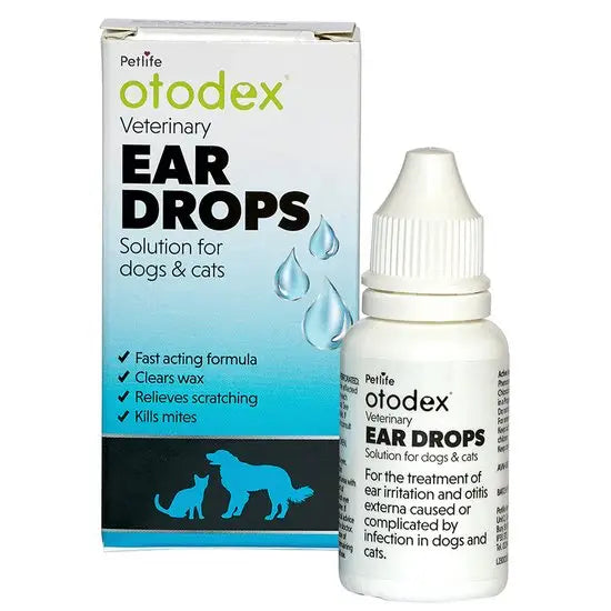 Otodex® Ear Drops for Cats & Dogs