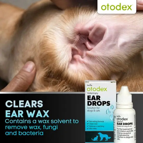 Otodex® Ear Drops for Cats & Dogs