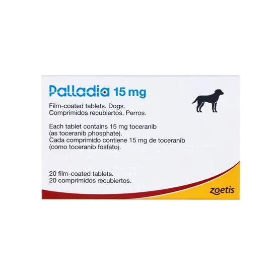 Palladia® Film-Coated Tablets for Dogs 15mg