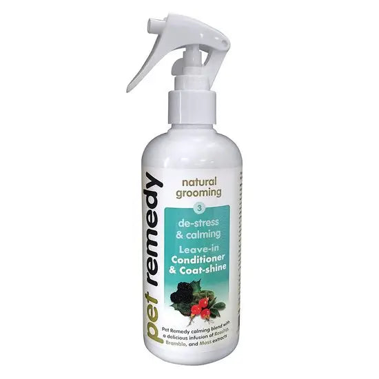 Pet Remedy Natural Grooming De-Stress and Calming Leave-in Conditioner and Coat-Shine for Dogs and Cats