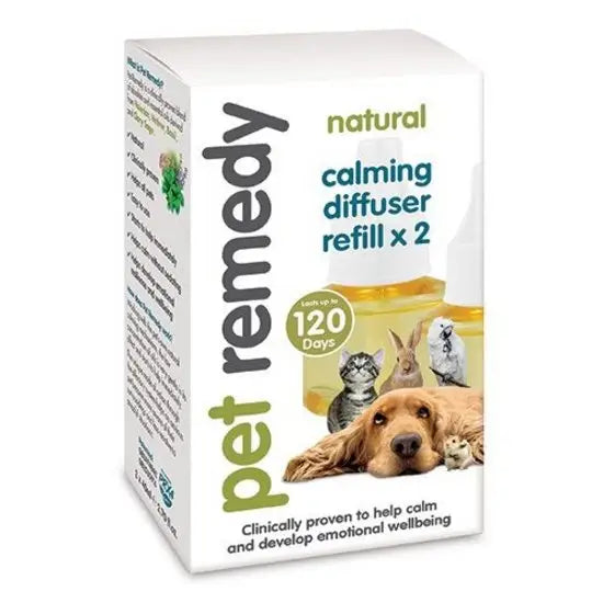 Pet Remedy Natural Calming Plug-In Diffuser Refills for Dogs and Cats