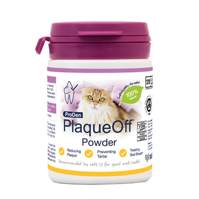 ProDen PlaqueOff® Powder for Cats 40g Tub