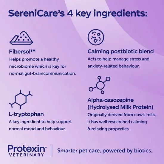 Protexin® VETERINARY SereniCare® Calming Support Sachets for Dogs & Cats 1g Sachets