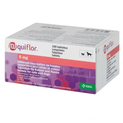 Quiflor Flavoured Tablets for Cats and Dogs 5mg