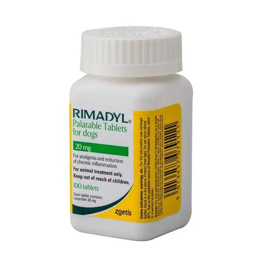 RIMADYL® Palatable Tablets for Dogs 20mg