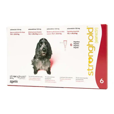 Stronghold® Spot-On Solution for Medium Dogs 120mg (10.1kg-20kg)
