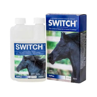 SWITCH® Sweet Itch Control Aid Pour-On Solution for Horses & Donkeys