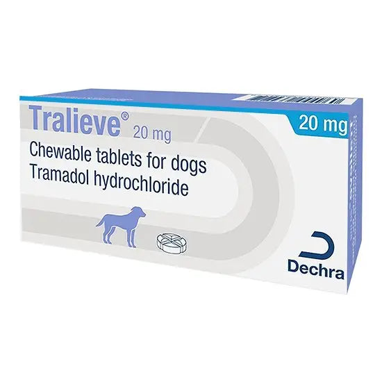 Tralieve® Chewable Tablets for Dogs 20mg
