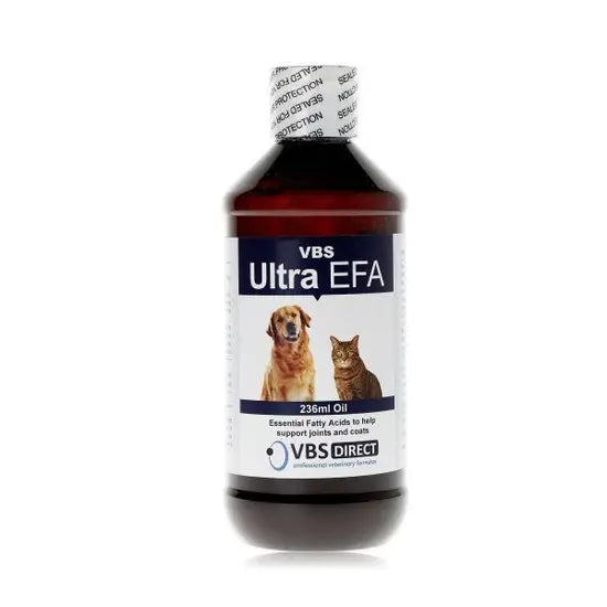 VBS Ultra EFA Joint & Coat Support Supplement Oil for Cats & Dogs