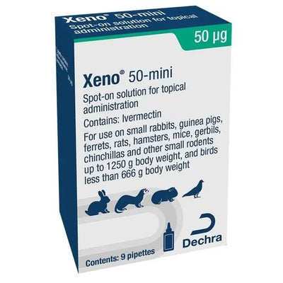 Xeno® 50-Mini Spot-On Parasite Control