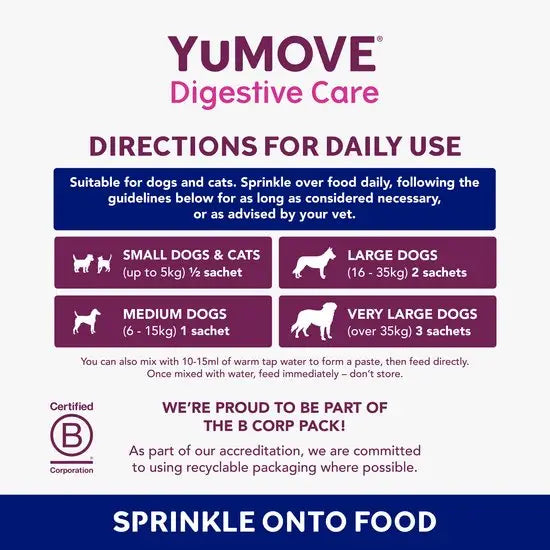 YuMOVE® Digestive Care PLUS for Cats and Dogs