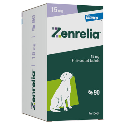 Zenrelia™ Film-Coated Tablets for Dogs 15mg